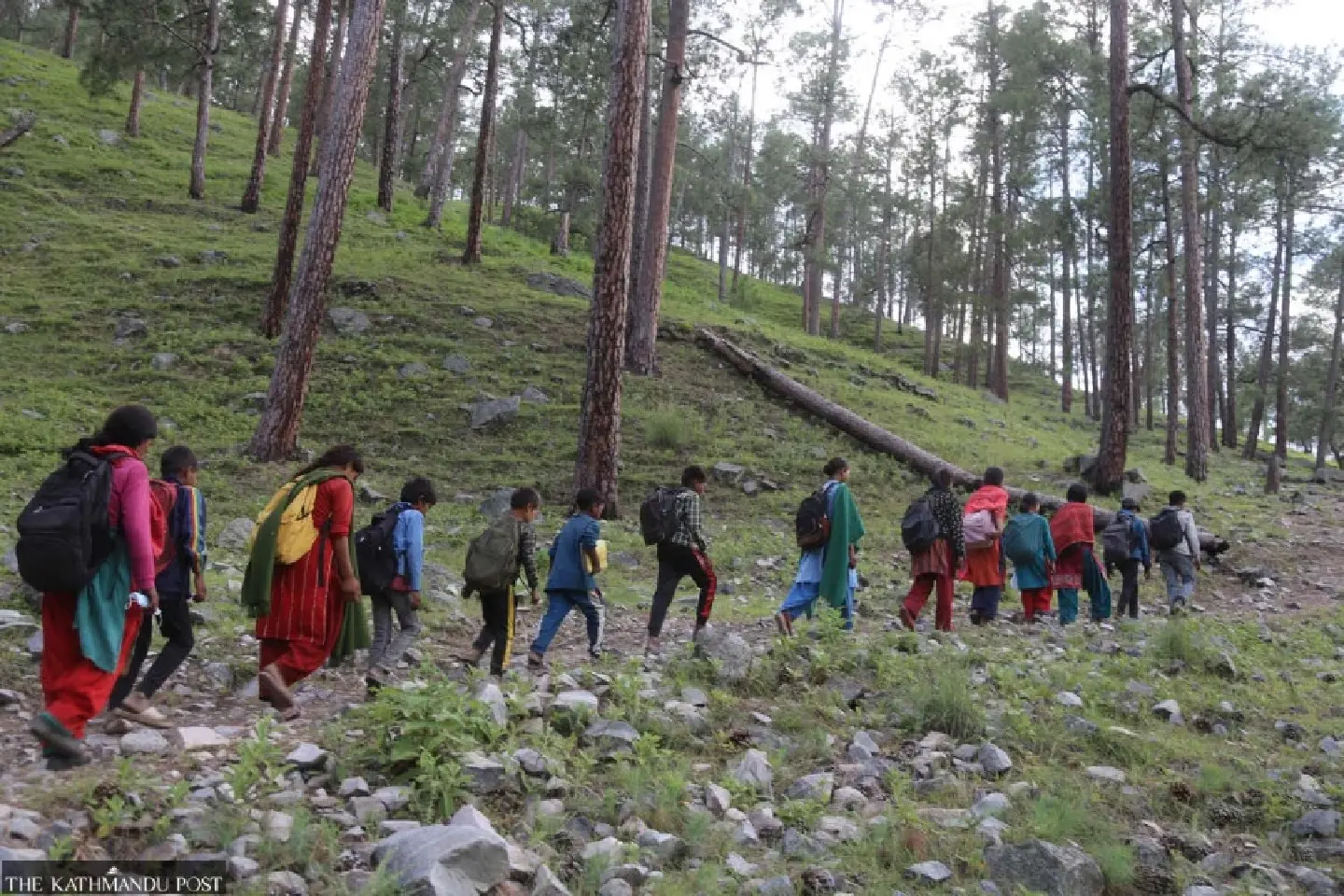 In Nepal's remote Mugu, children walk four hours to school