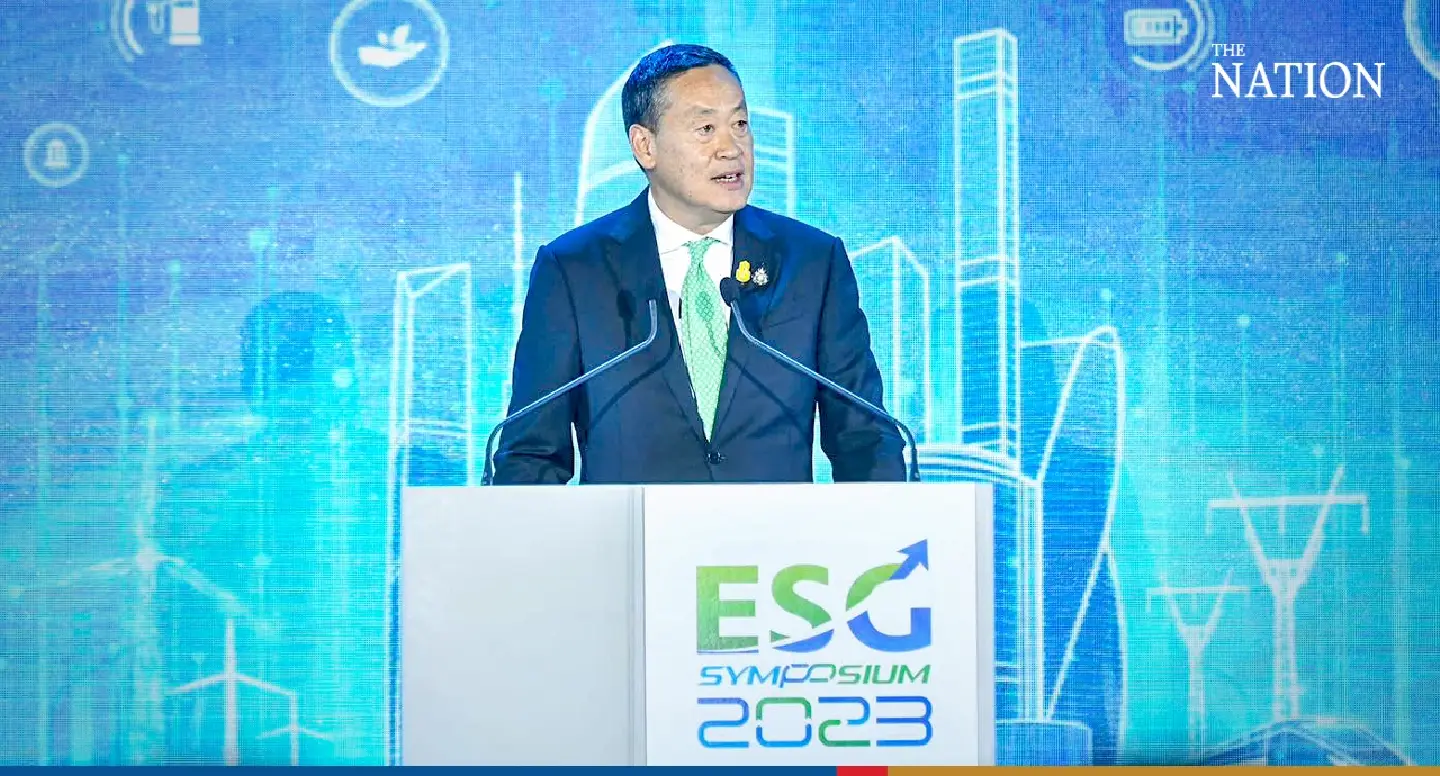 Srettha vows to drive Thailand towards a low-carbon society Srettha vows to drive Thailand towards a low-carbon society