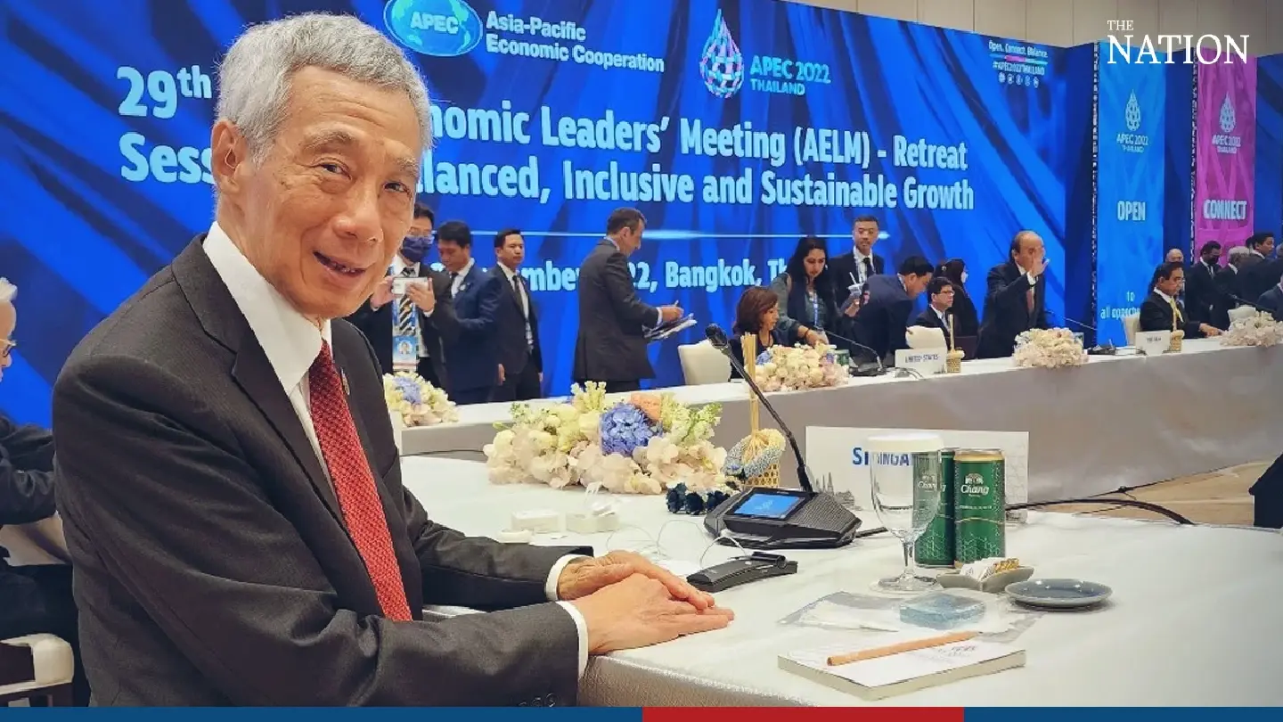 Singapore PM posts reel with Thai love song in his message on Srettha visit