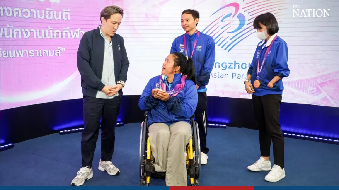 Nation Group’s Shine hails heroic staff for winning medals in Asian Para Games Nation Group’s Shine hails heroic staff for winning medals in Asian Para Games