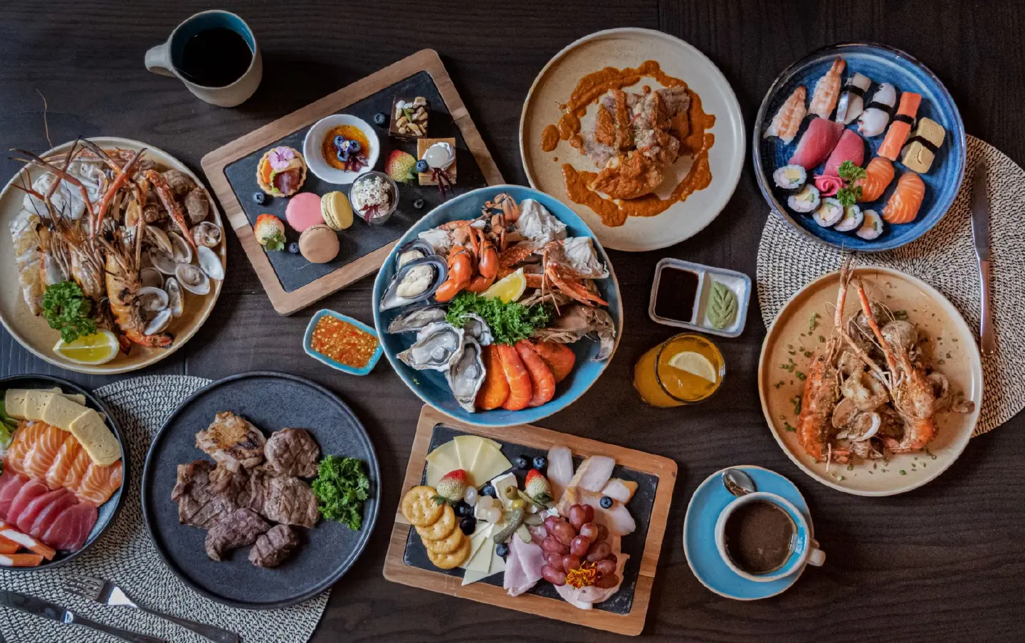 Indulge in a Bountiful Harvest Buffet Dinner & Brunch with a Variety of Local Indulge in a Bountiful Harvest Buffet Dinner & Brunch with a Variety of Local