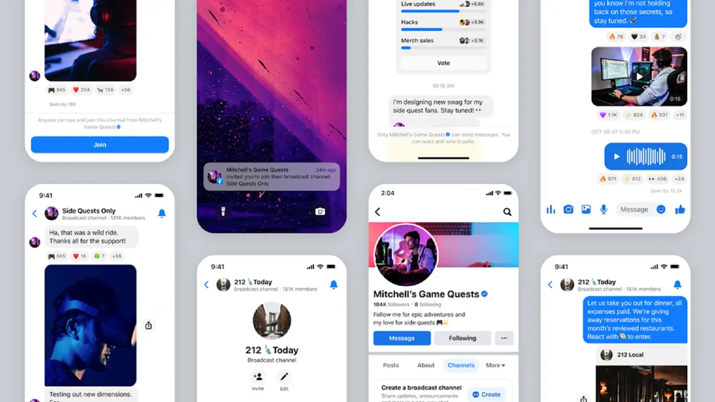 Introducing Broadcast Channels on Facebook and Messenger Introducing Broadcast Channels on Facebook and Messenger