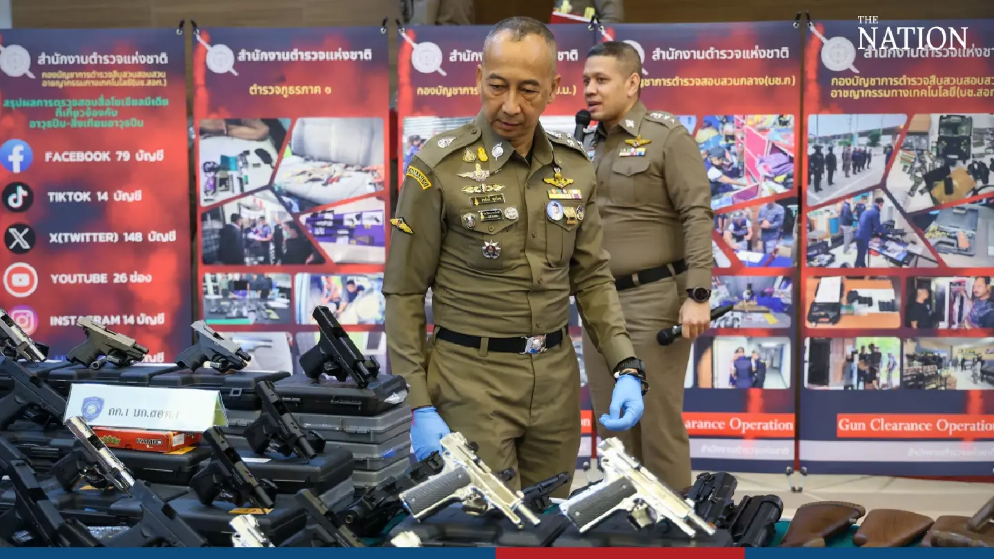 Nearly 1,800 unregistered ‘guns’ seized under police gun clearance operation Nearly 1,800 unregistered ‘guns’ seized under police gun clearance operation