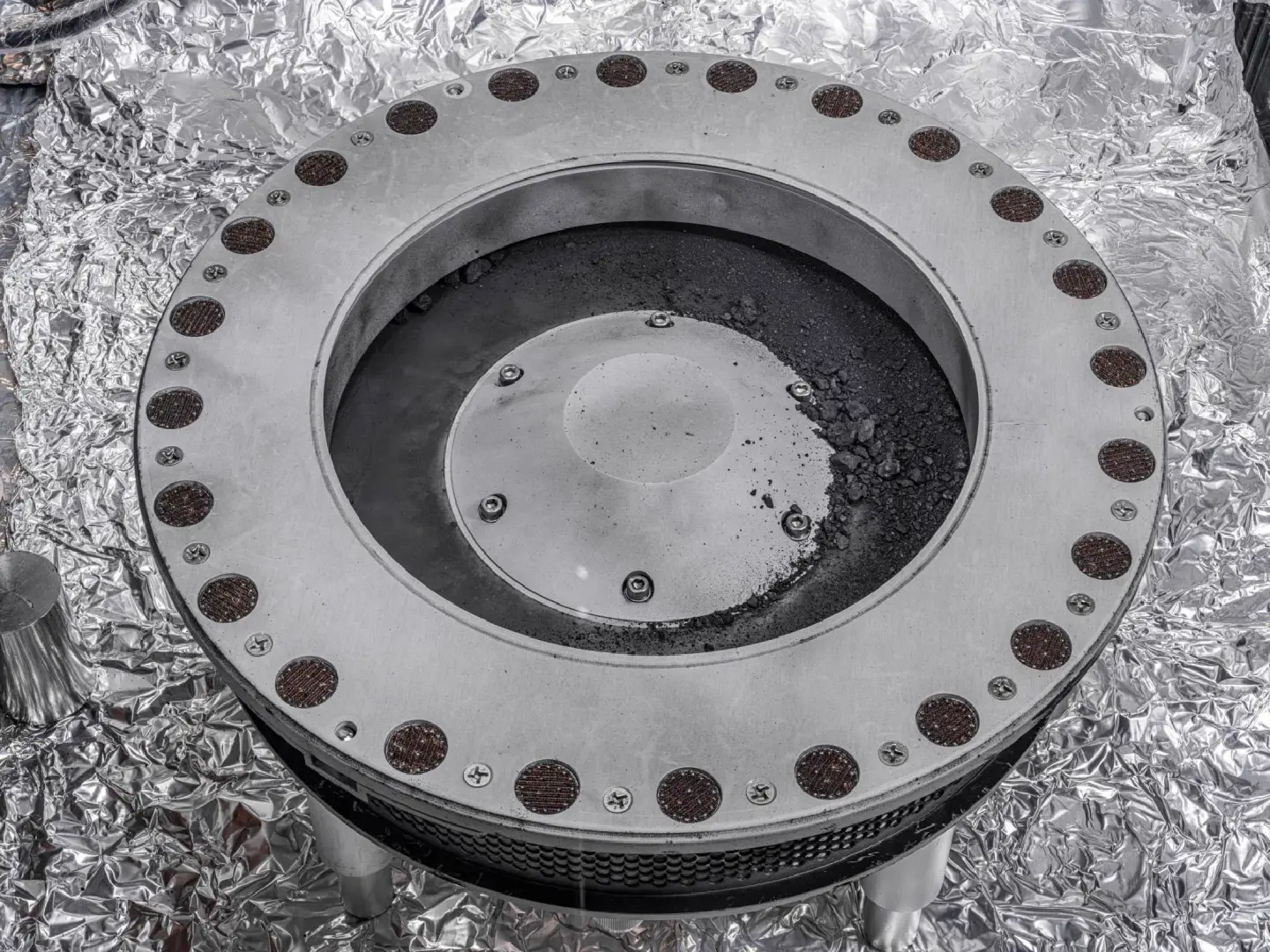 Nasa unveils newly returned carbon-rich asteroid sample