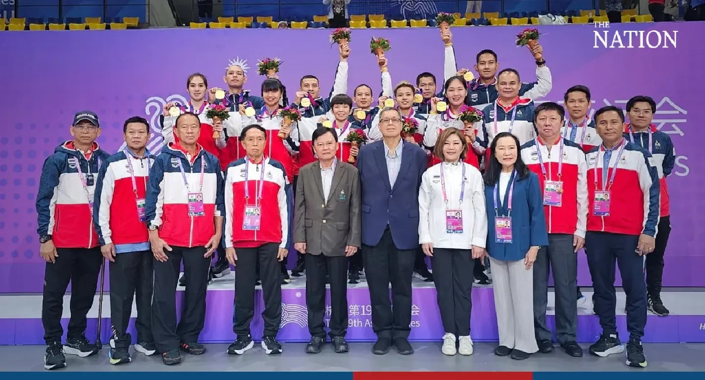 Sepak takraw teams add 2 more golds to Thailand’s medal lineup at Hangzhou Games