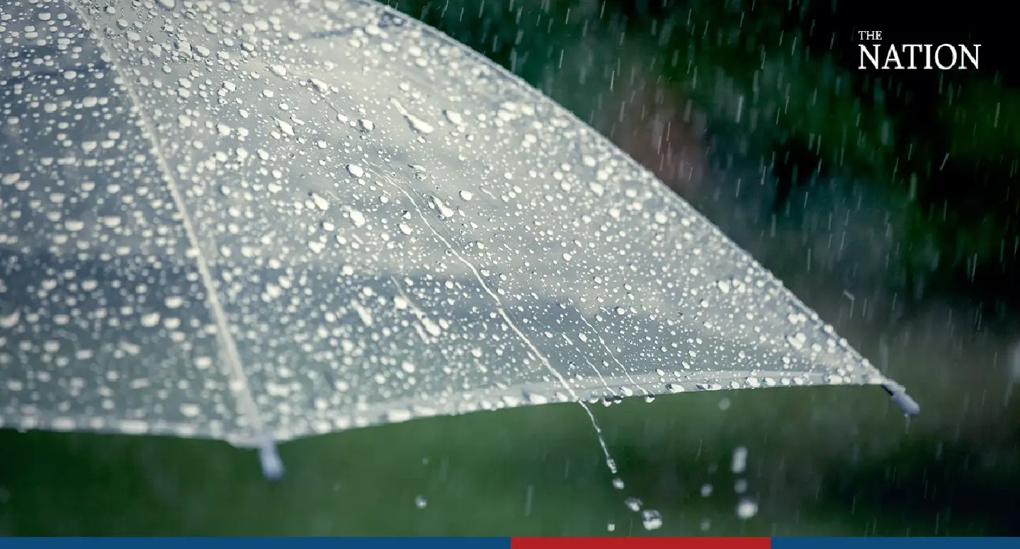 Thundershowers forecast for the North of Thailand today Thundershowers forecast for the North of Thailand today