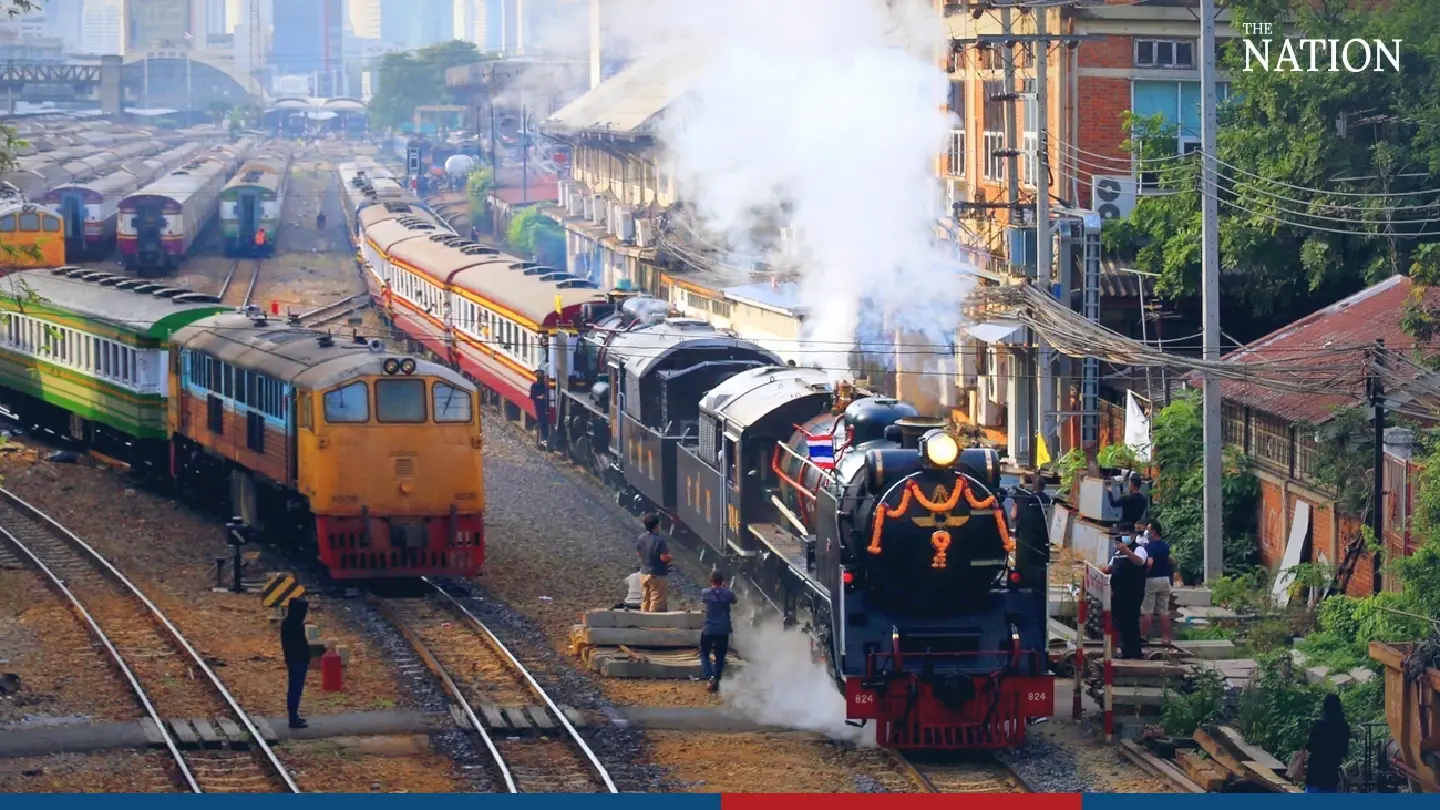 Bookings open for steam-engine train ride to mark Chulalongkorn Day