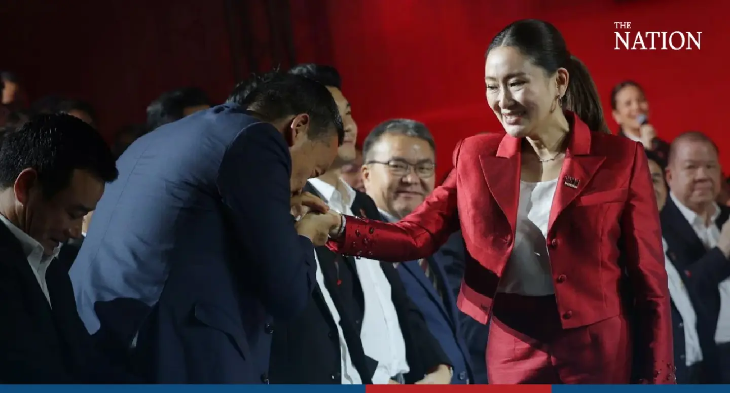 Nothing political about kissing Paetongtarn’s hand, says Srettha Nothing political about kissing Paetongtarn’s hand, says Srettha