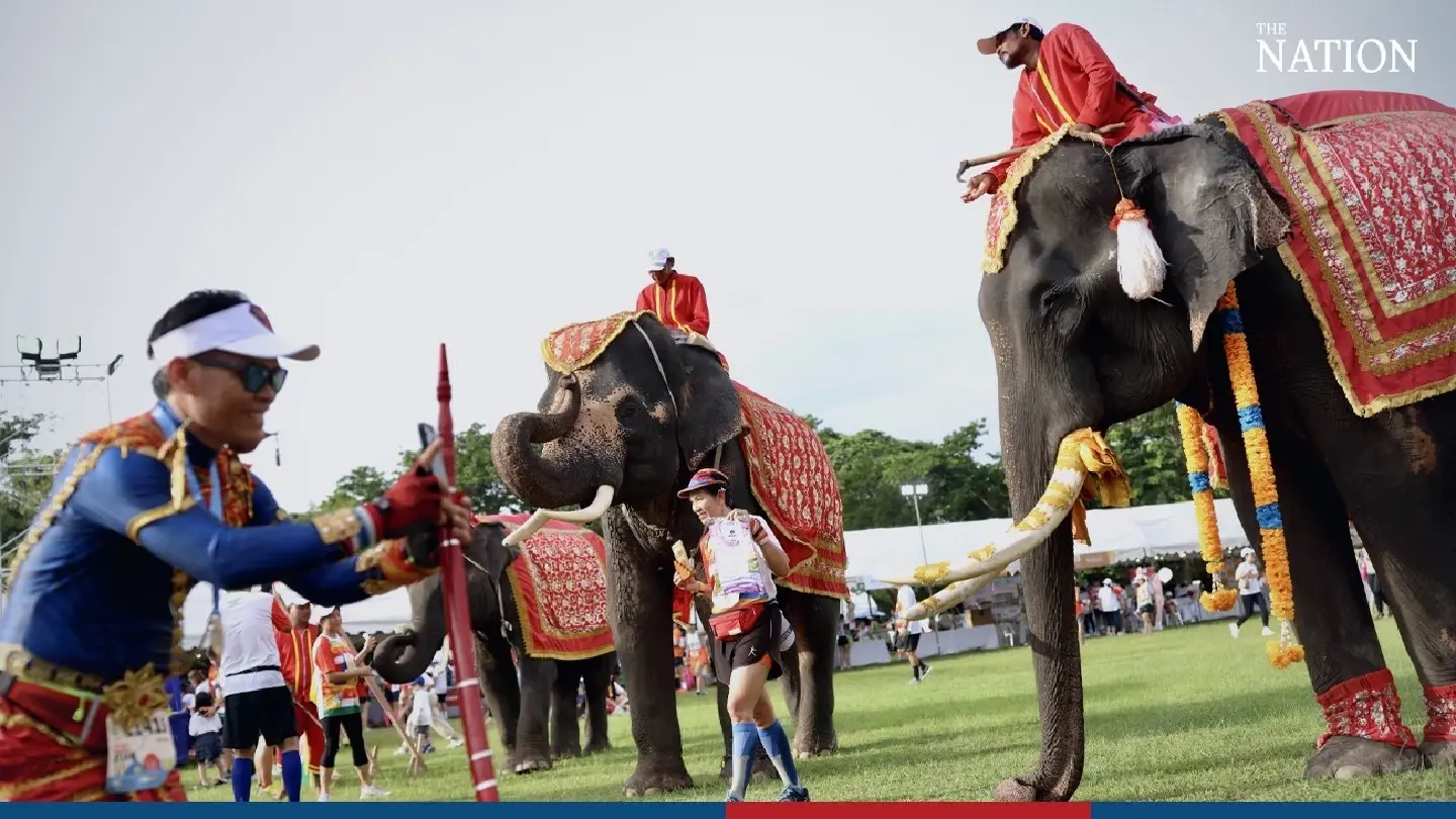 Runners race through four centuries in Ayutthaya World Heritage Site
