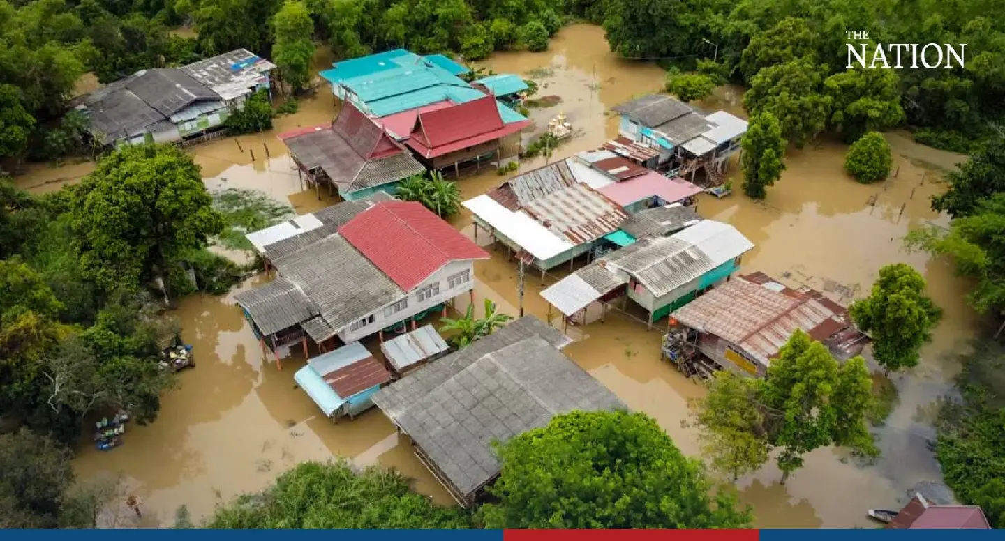 Dam overruns flood over 10,000 homes in Ayutthaya