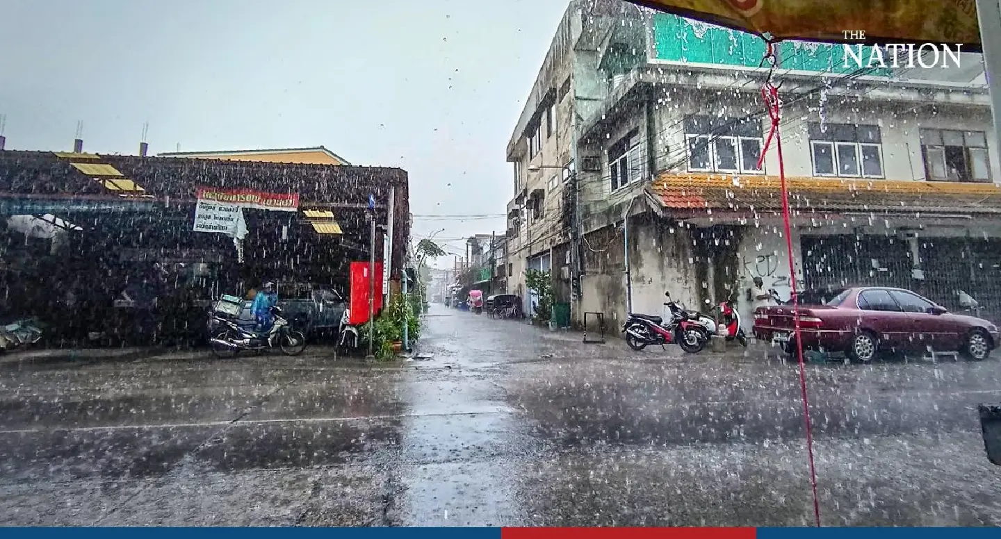 Downpours to continue over much of Thailand