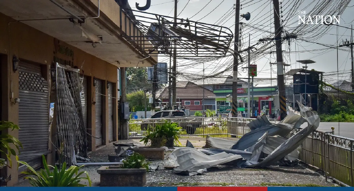 Exploding devices hidden in fire extinguishers rock Narathiwat