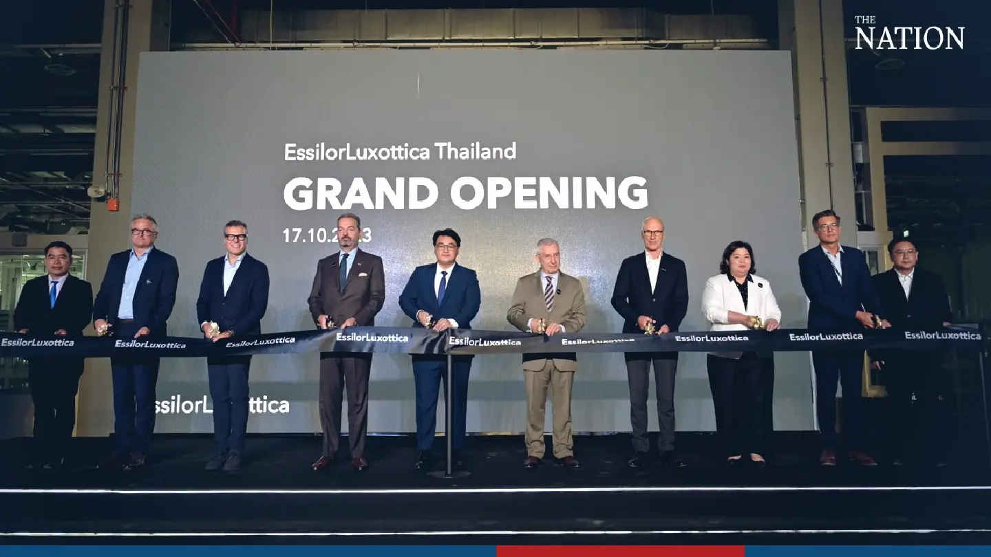 World’s biggest eyewear company opens new plant in Rayong World’s biggest eyewear company opens new plant in Rayong