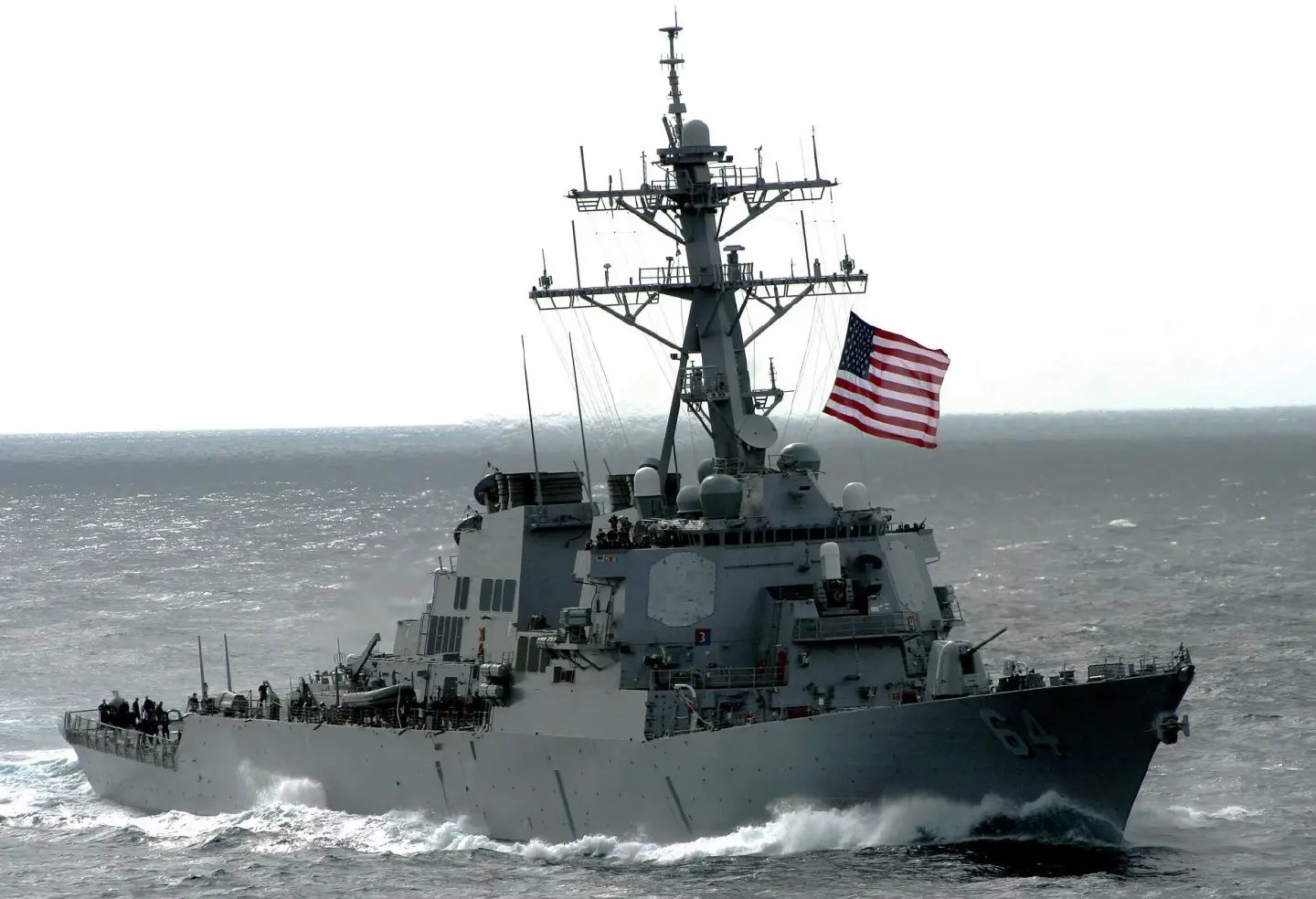 US military shoots down missiles and drones as it faces threats in Middle East