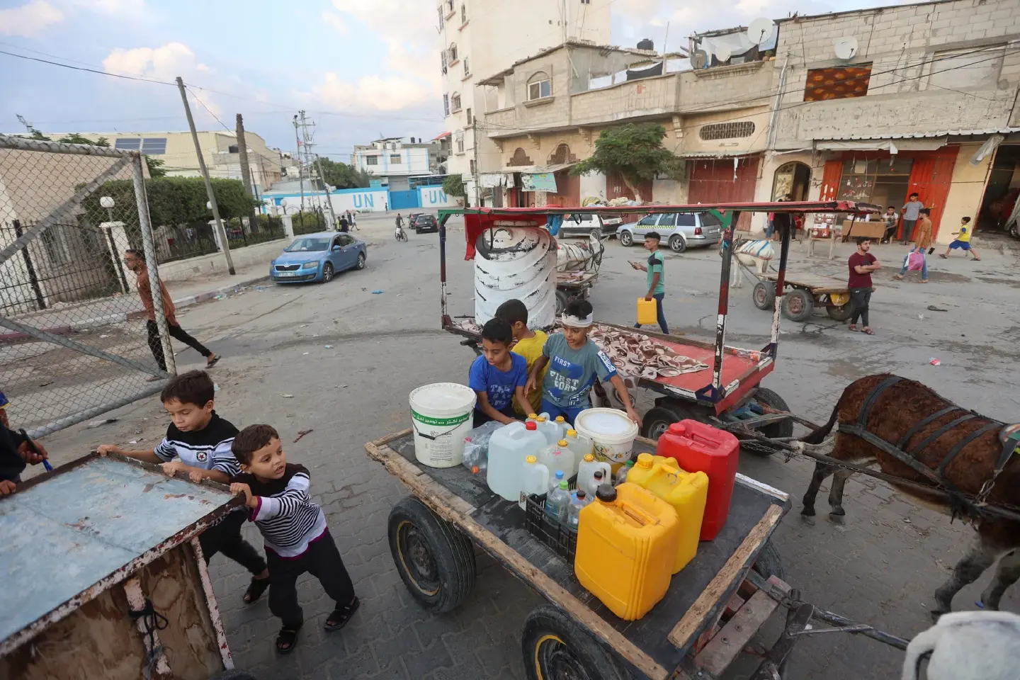 'We've gone back to the stone-age, no electricity, water nor fuel,' Gazan resident 'We've gone back to the stone-age, no electricity, water nor fuel,' Gazan resident