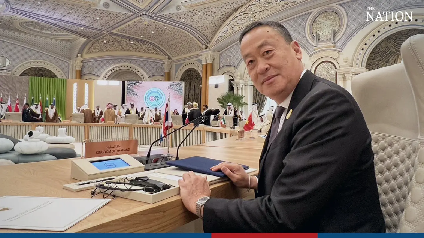 Srettha urges peaceful end to Israel-Hamas war at 1st Asean-Gulf Council Summit