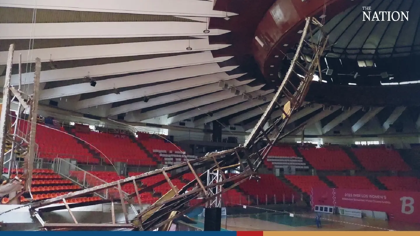 Engineers recommend 9-month closure of Indoor Stadium Huamark for roof repair