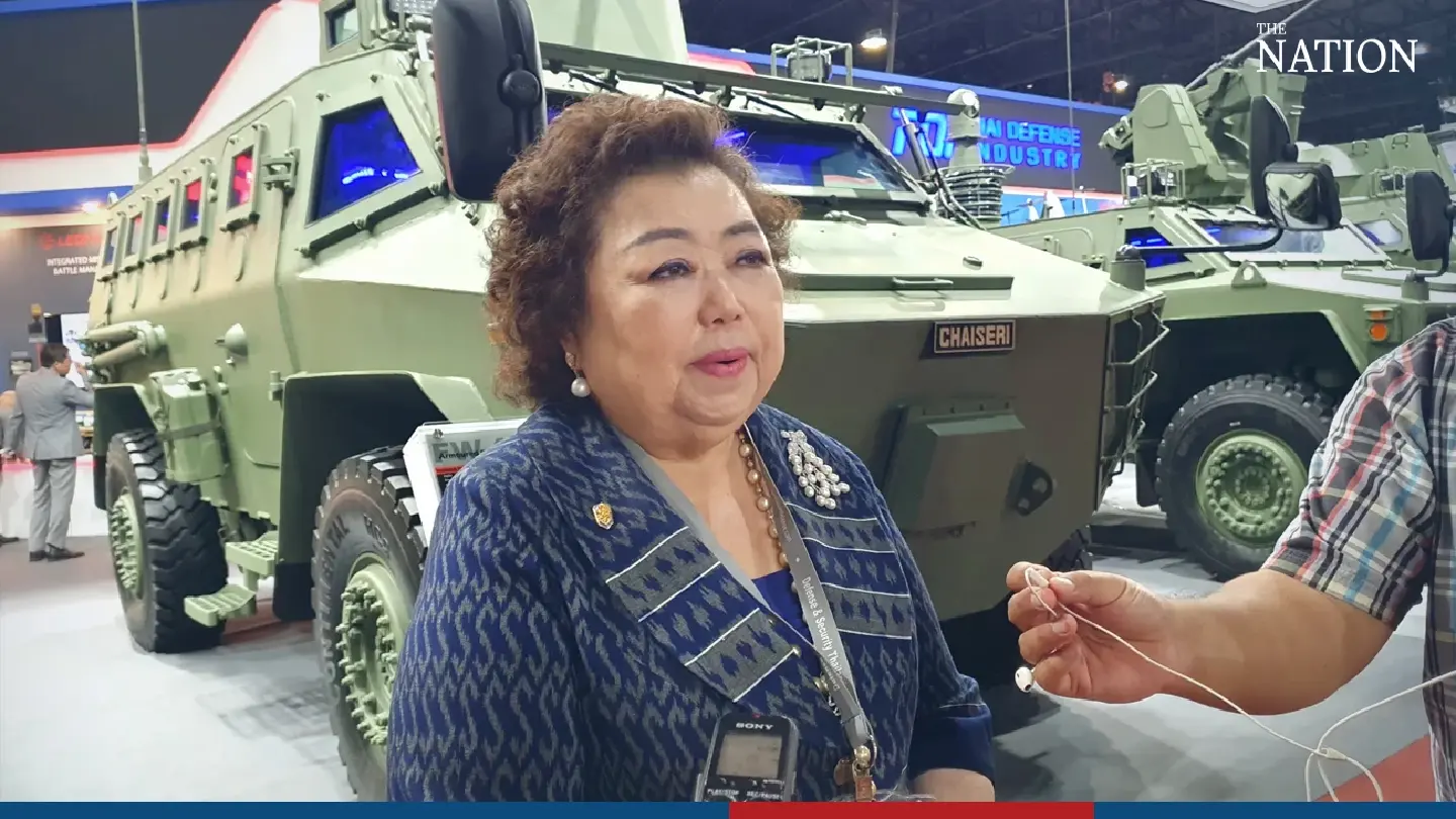 Thailand’s ‘Madam Tank’ talks armoured vehicles Thailand’s ‘Madam Tank’ talks armoured vehicles