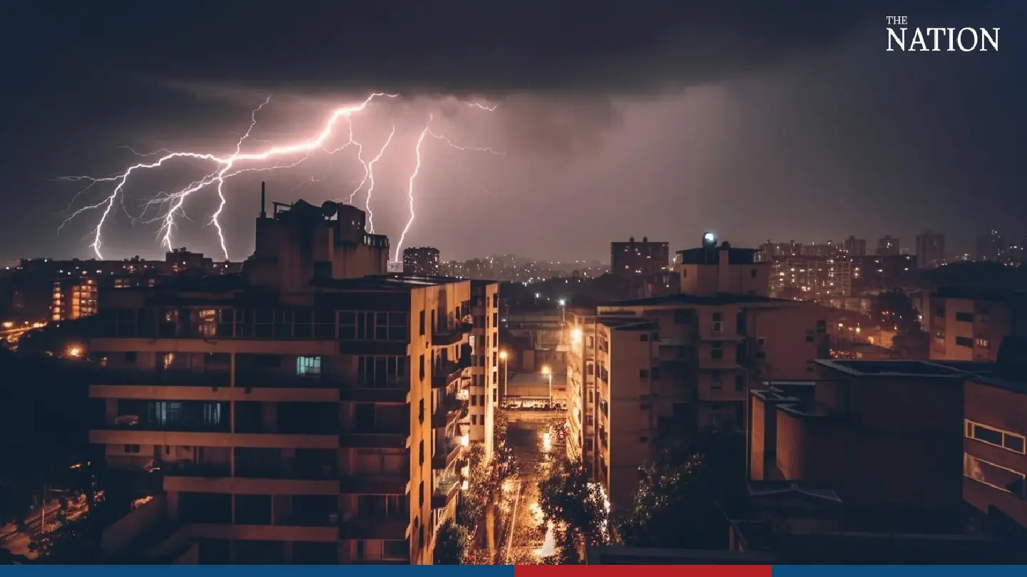 Thunderstorms, strong winds forecast for many parts of Thailand Thunderstorms, strong winds forecast for many parts of Thailand