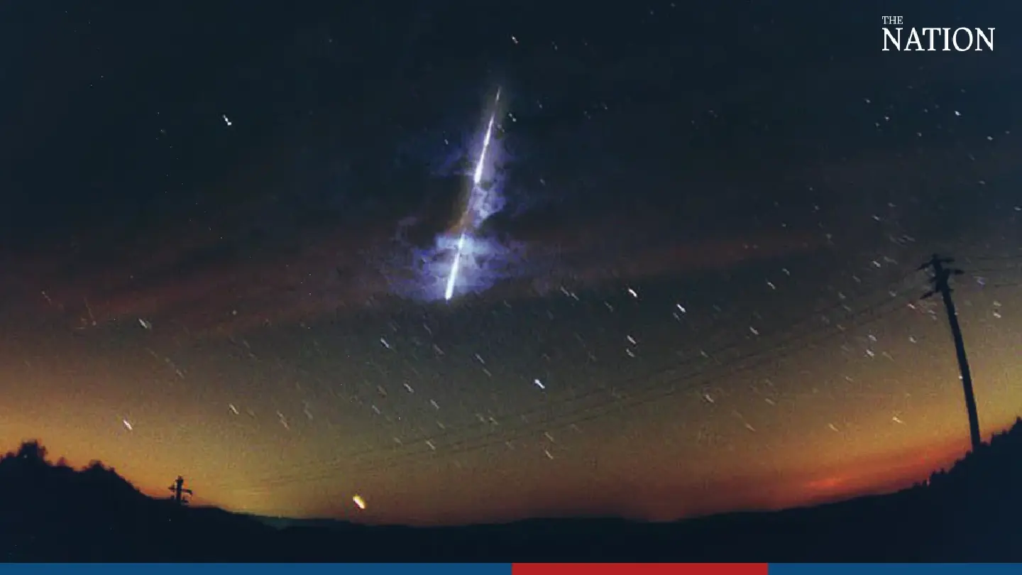 Meteor shower to light up Thai skies tonight Meteor shower to light up Thai skies tonight