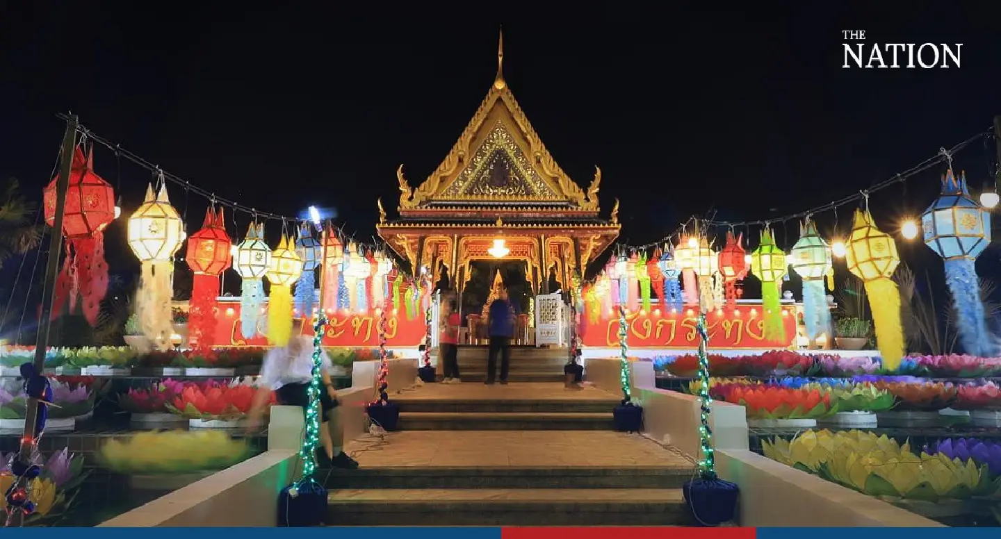 Phitsanulok bursts into colour for historic Loy Krathong
