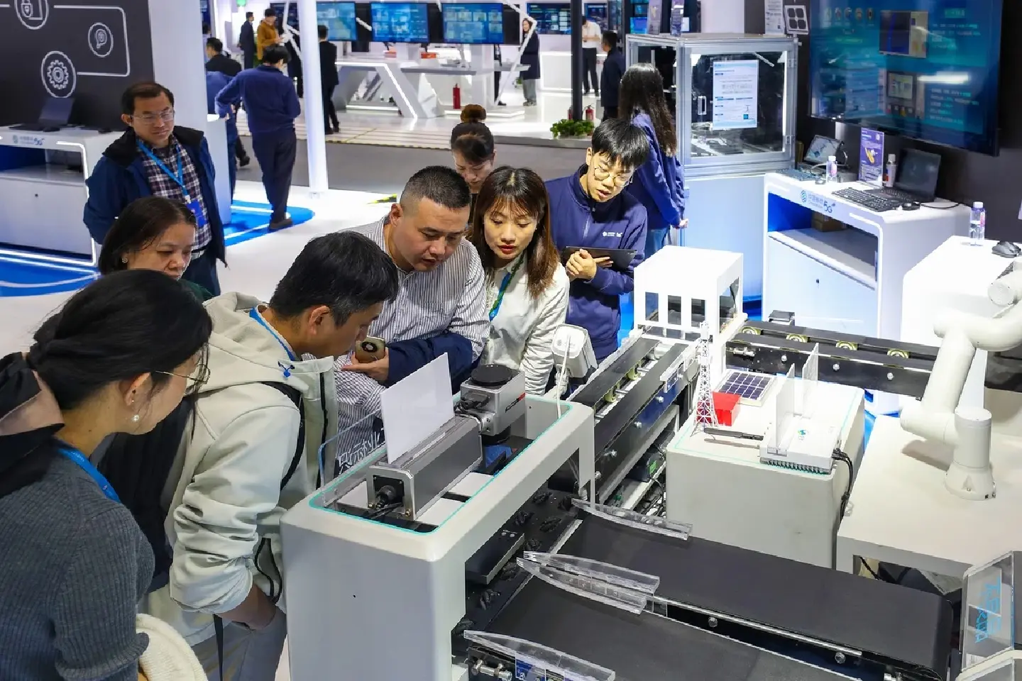 New technologies shine at China 5G+Industrial Internet Conference New technologies shine at China 5G+Industrial Internet Conference