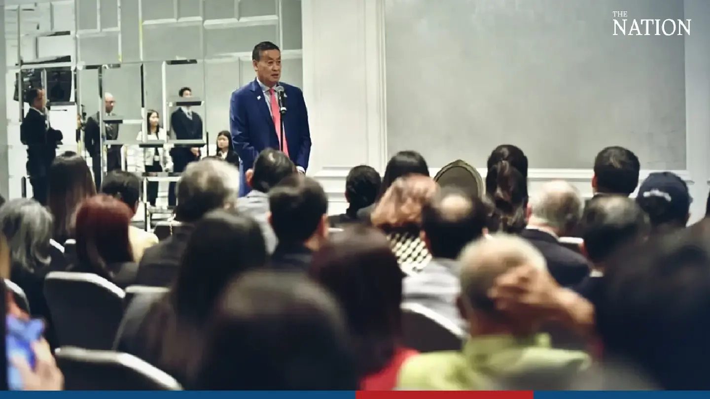 PM unveils his vision for the country in meeting with Thai expats in the US