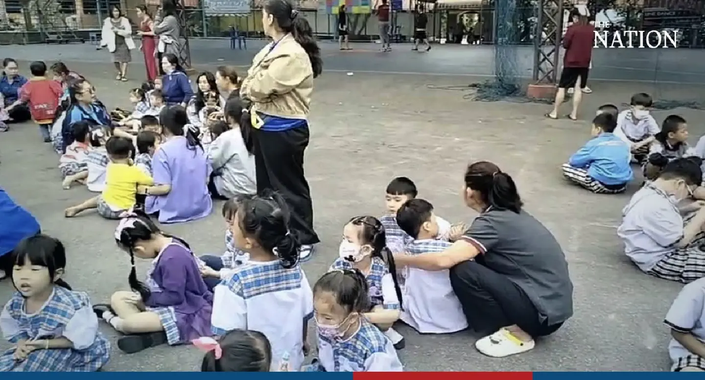 Earthquake in Myanmar felt in Bangkok