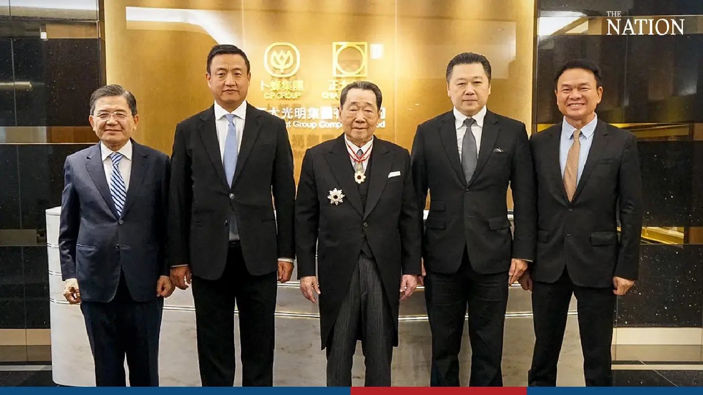 CP Group's Dhanin bestowed with prestigious order by Japanese Emperor