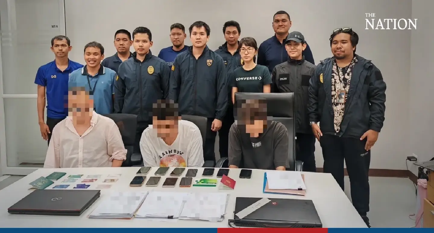 Call gang that stole THB9.5bn from Japanese victims busted in Bangkok suburbs: Police Call gang that stole THB9.5bn from Japanese victims busted in Bangkok suburbs: Police
