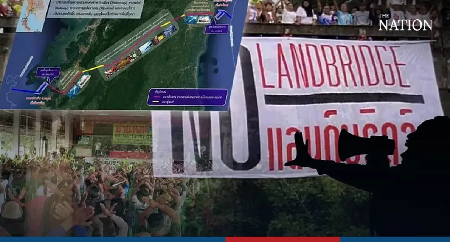 Local communities oppose govt’s land bridge project