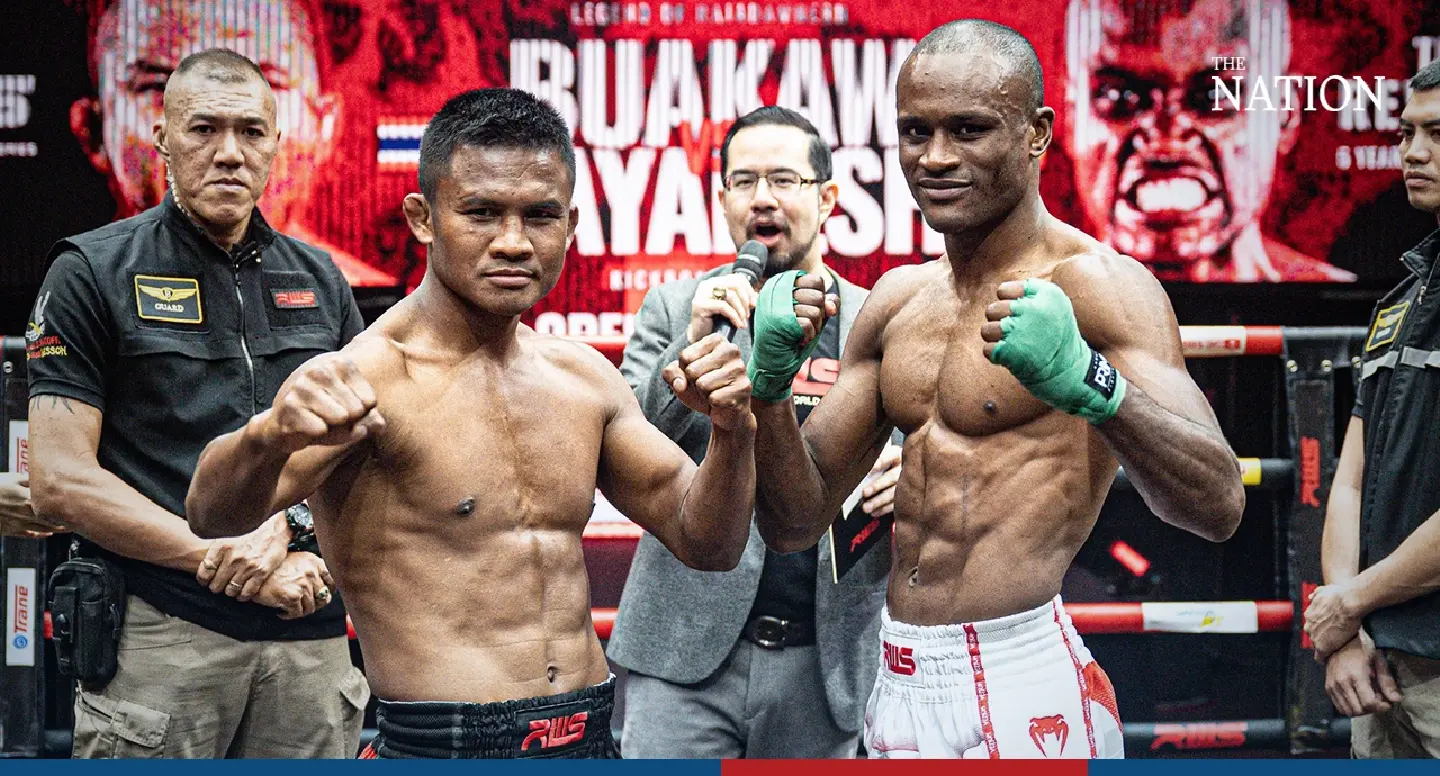 Battle of the champions: Buakaw goes up against Nayanesh