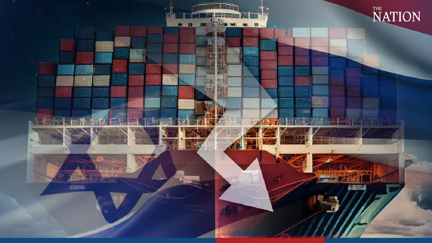 Thailand’s trade with Israel drops 4.98% due to Hamas conflict