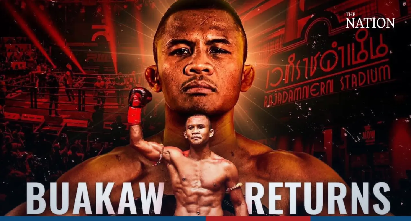 Muay Thai legend Buakaw heads back to Rajadamnern Stadium