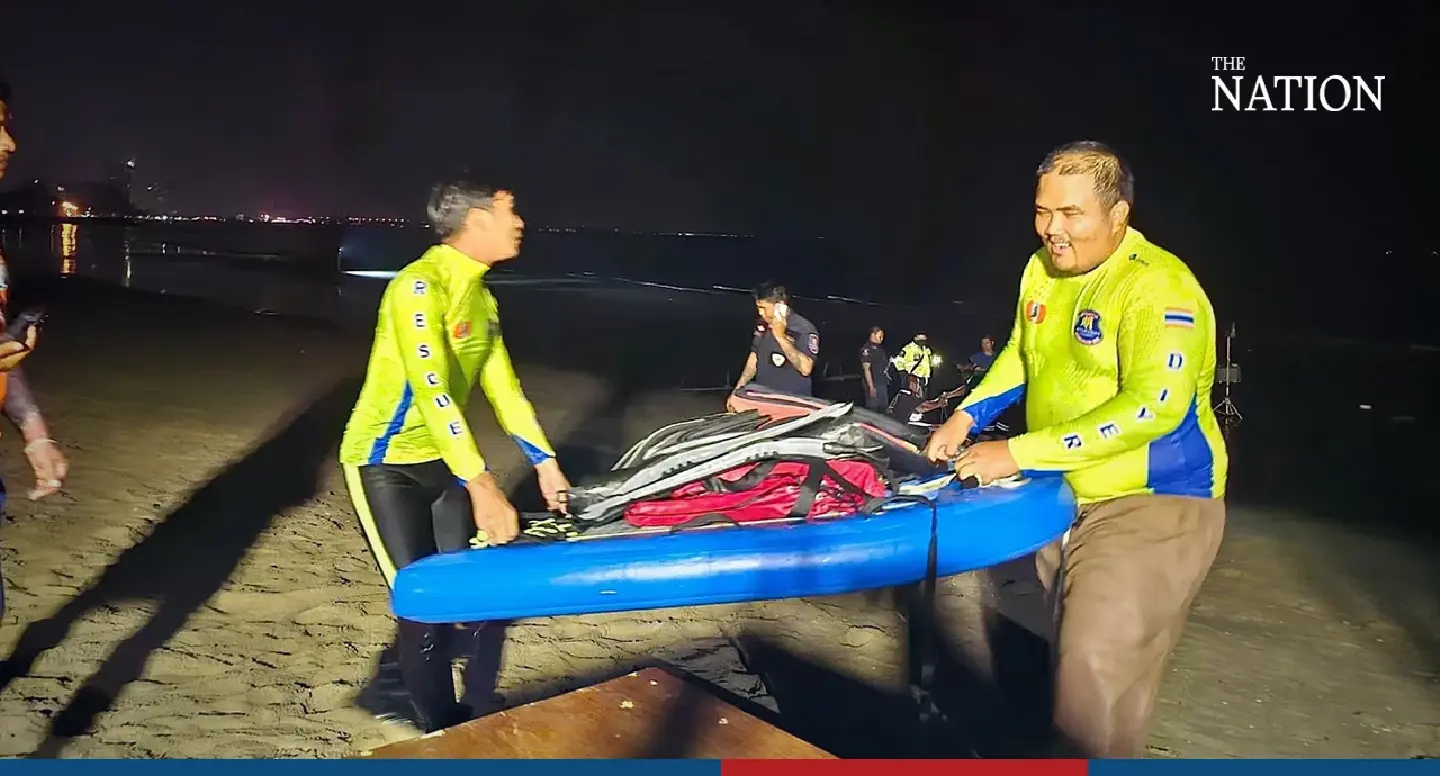 Search resumes for missing tourists at Jomtien Beach in Pattaya Search resumes for missing tourists at Jomtien Beach in Pattaya