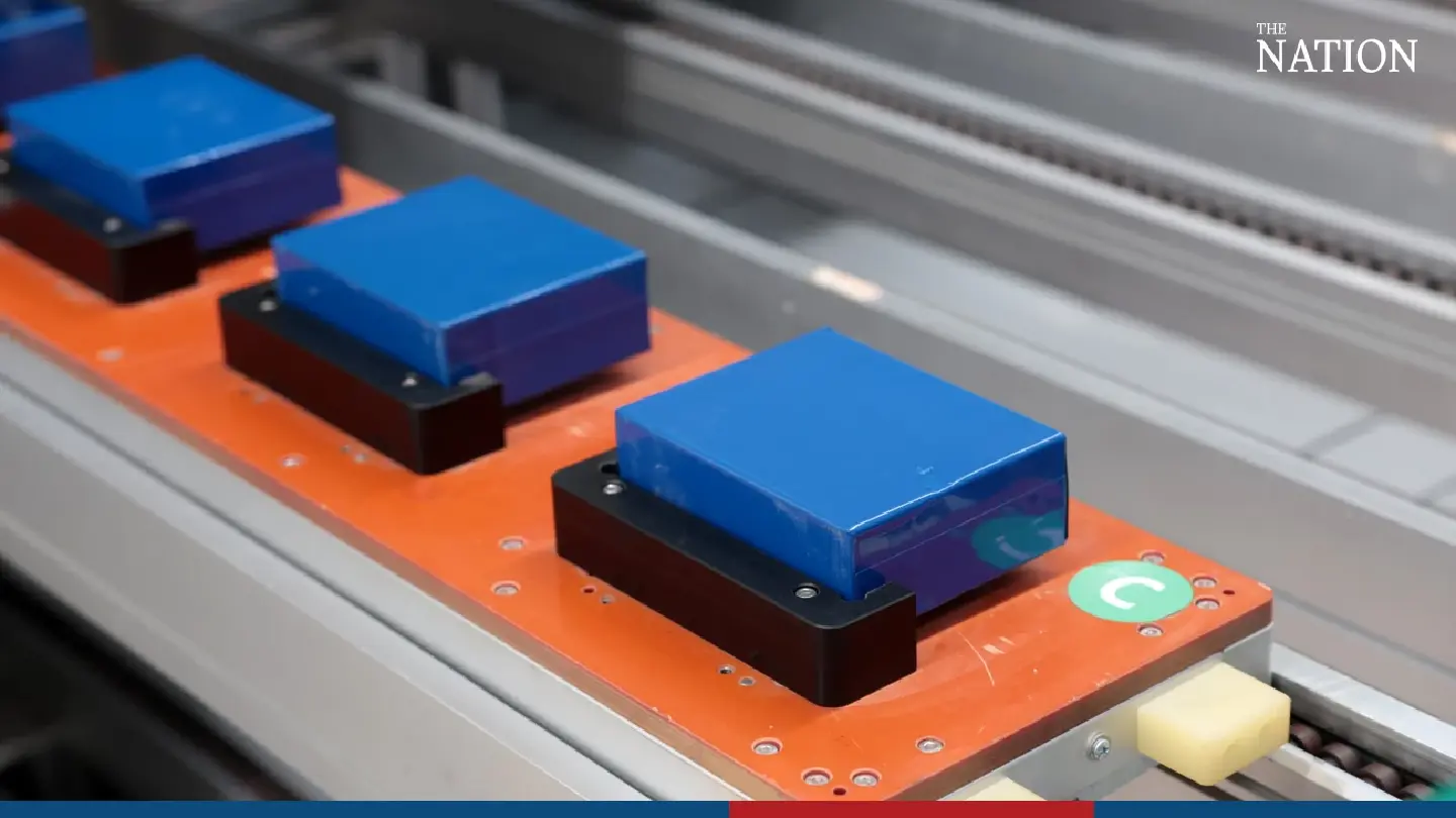 Chinese-Thai battery plant opens in Rayong, boosting Thailand’s EV mission