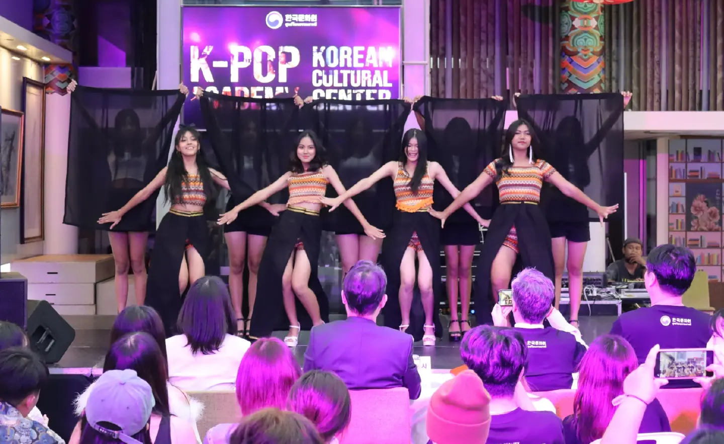 The K-pop Academy Graduation Ceremony hosted by the Korean Cultural Center