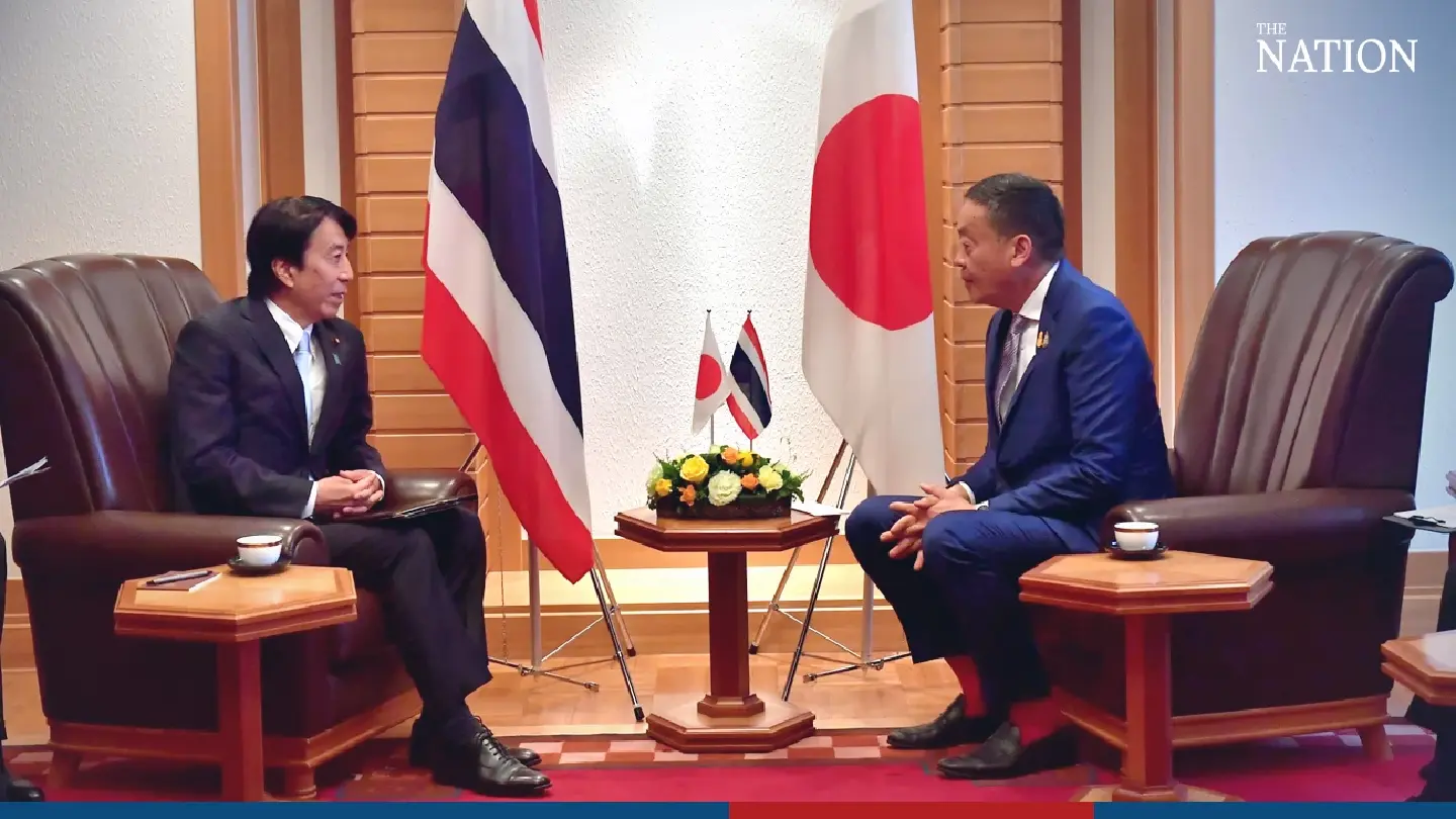 Japan minister encourages joint green actions with Thailand at Tokyo meeting with PM