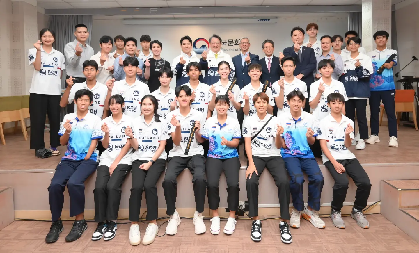 The Korean Cultural Center celebrated Thai athletes' victories The Korean Cultural Center celebrated Thai athletes' victories