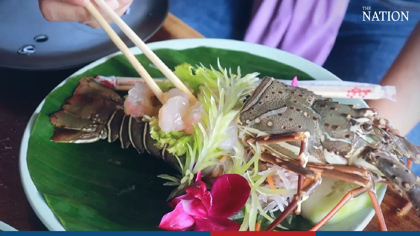 Tourists with a taste for lobster head to Koh Libong