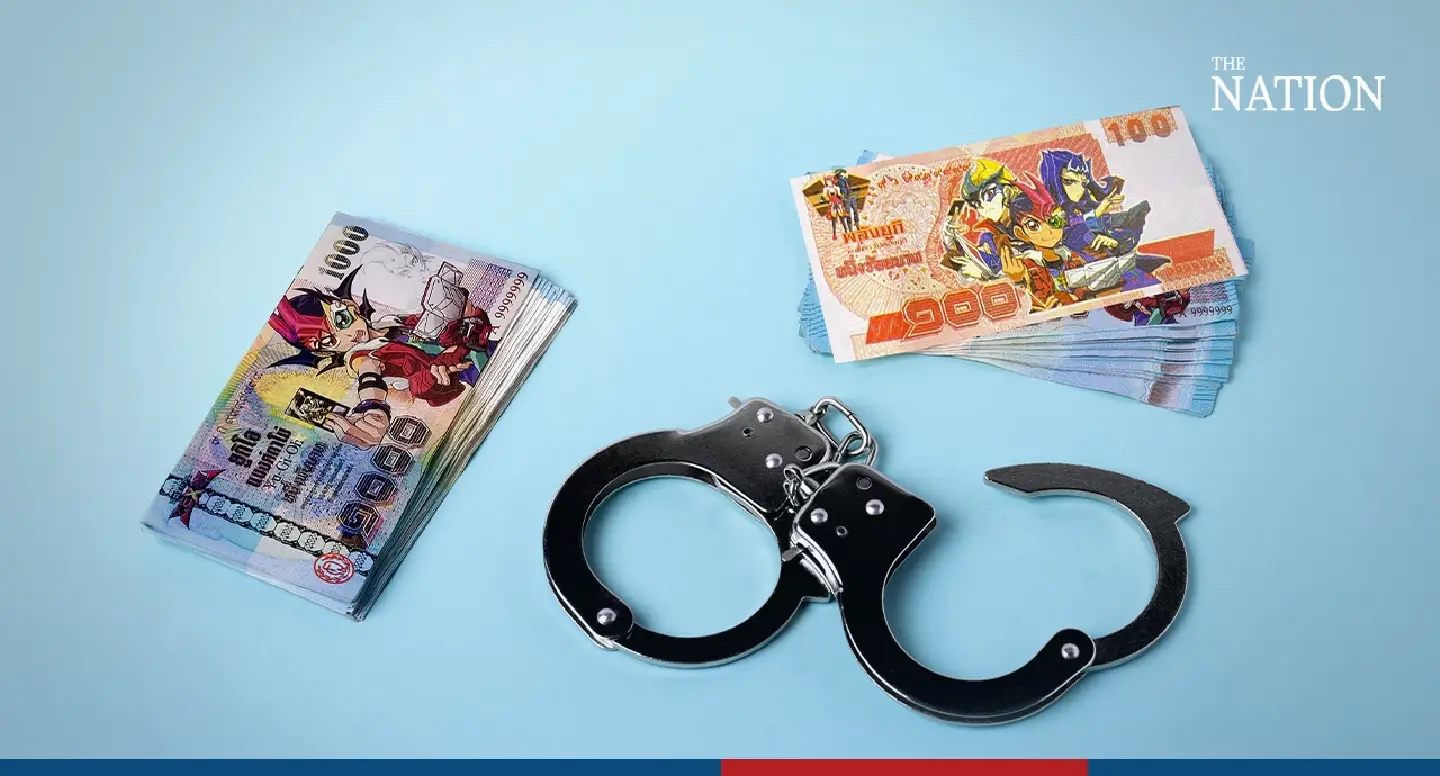 Kanchanaburi couple arrested for using fake money in top-up machines