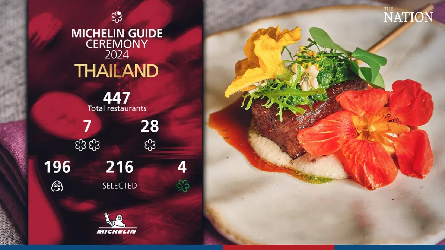 Michelin awards 447 Thai food establishments Michelin awards 447 Thai food establishments