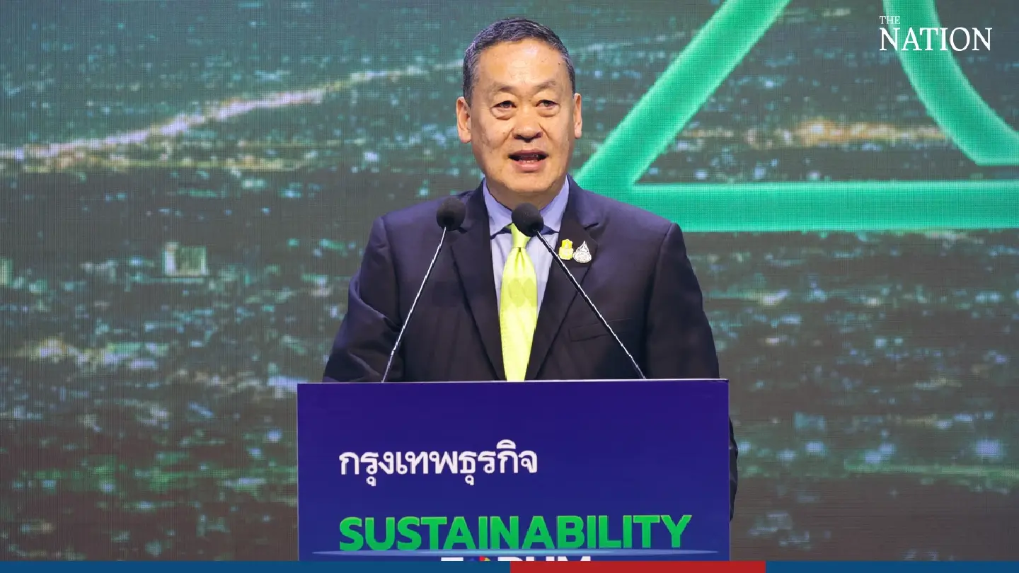 PM reaffirms Thailand's green commitment at Sustainability Forum PM reaffirms Thailand's green commitment at Sustainability Forum