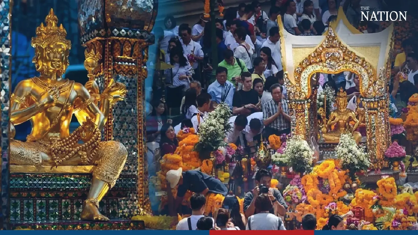 Erawan Shrine draws millions, as Ratchaprasong area eyes revival next year