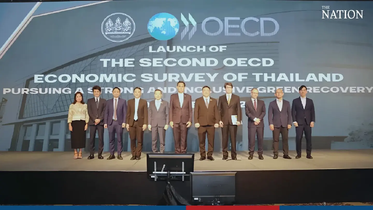 OECD expects Thailand to grow 3.6% next year, riding on tourism rebound