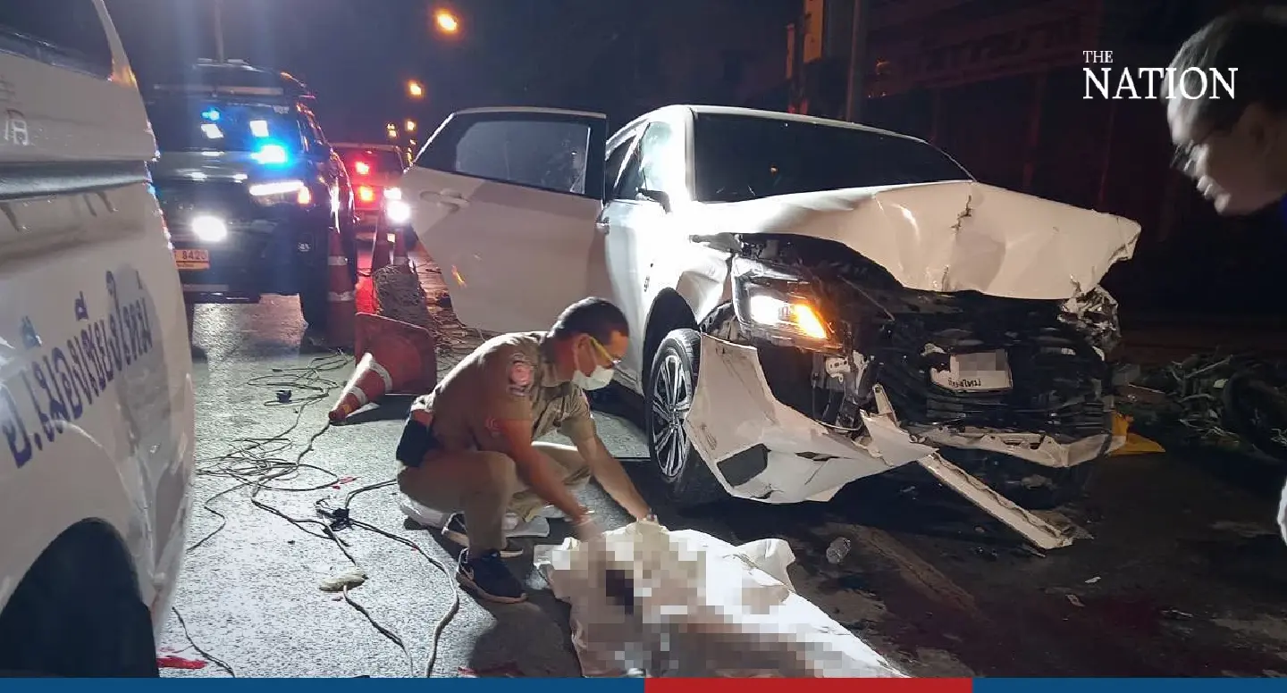 First day of late bar hours results in fatal road accident in Chiang Mai First day of late bar hours results in fatal road accident in Chiang Mai