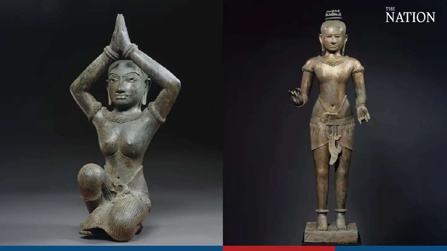 New York museum to return ‘Golden Boy’, kneeling woman back to Thailand