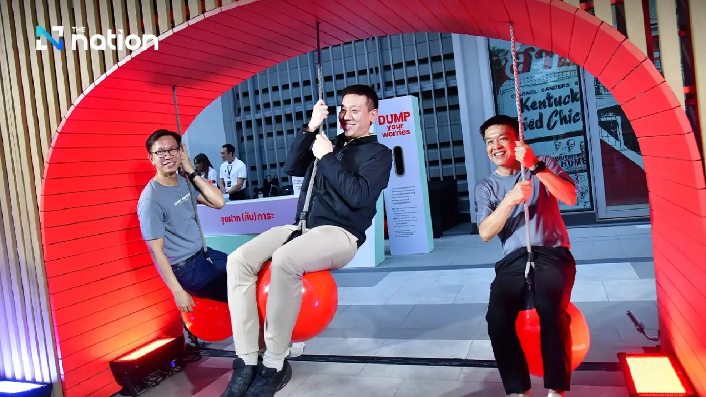 Childhood-like joy awaits Bangkok office workers at Samyan Mitrtown playground Childhood-like joy awaits Bangkok office workers at Samyan Mitrtown playground
