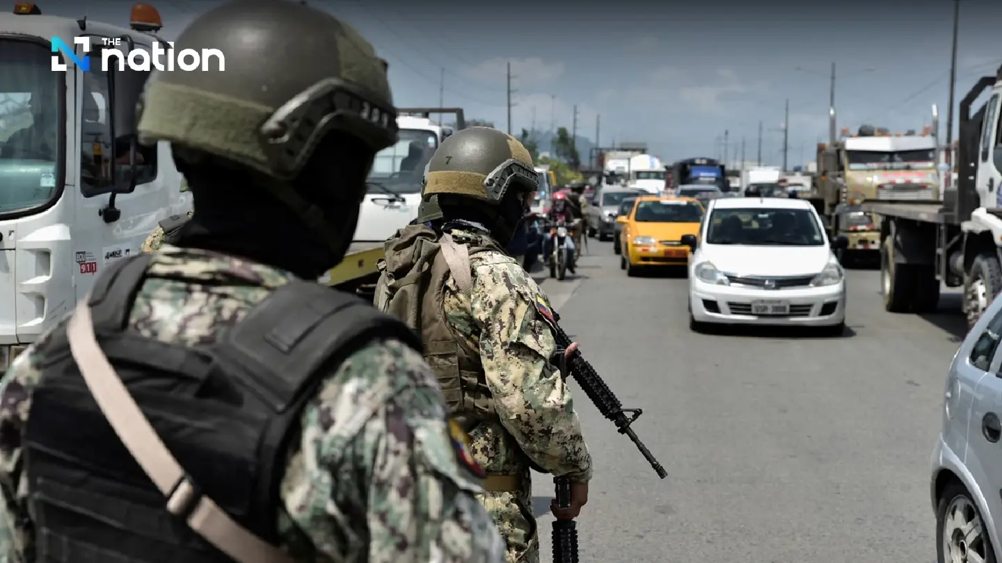 Ecuador braces for government crackdown on drug gangs post live TV attack