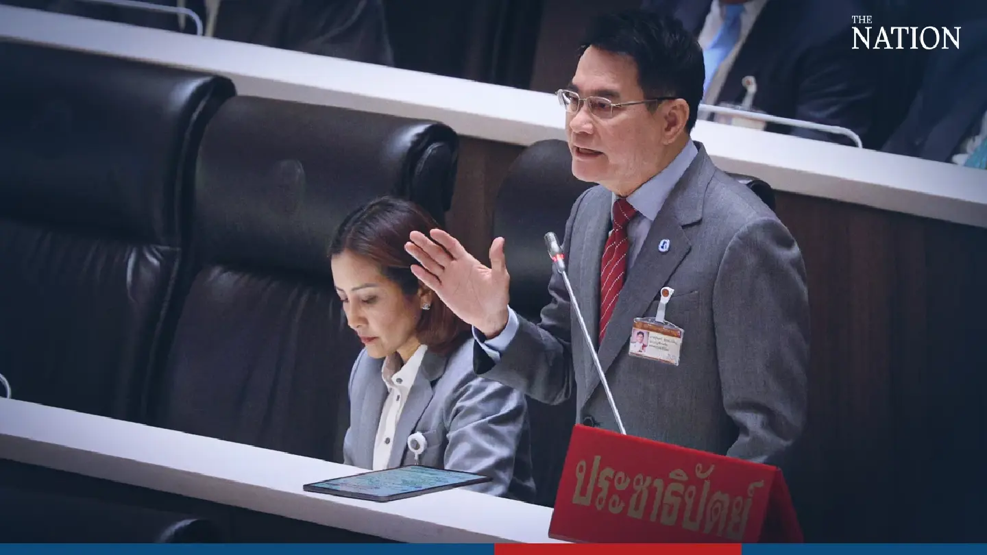 Jurin dubs Srettha ‘pink sock borrower’ over proposed deficit budget bill Jurin dubs Srettha ‘pink sock borrower’ over proposed deficit budget bill